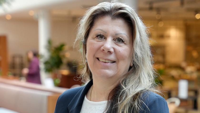 Bild på Pia Madsen, förhandlare på Gröna arbetsgivare.