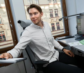 Bild på Joakim Wirén, chefsekonom på Gröna arbetsgivare.