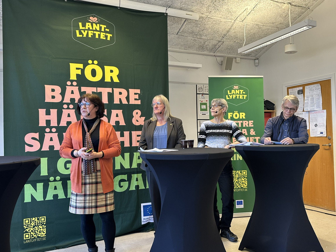 Bild från Lantlyftets lanseringsevent.