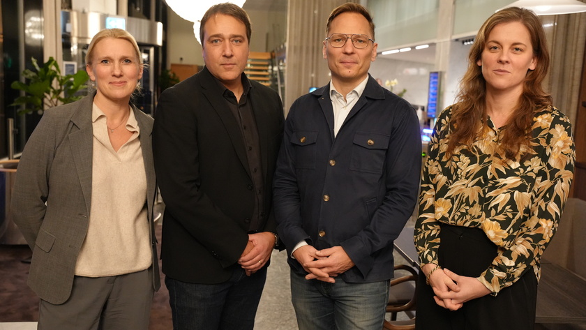 Anna Vargö, Gröna arbetsgivare, Joakim Oscarsson, Fastighetsanställdas Förbund, Johan Ingelskog, Kommunal och Lovisa Nellevad, Gröna arbetsgivare.